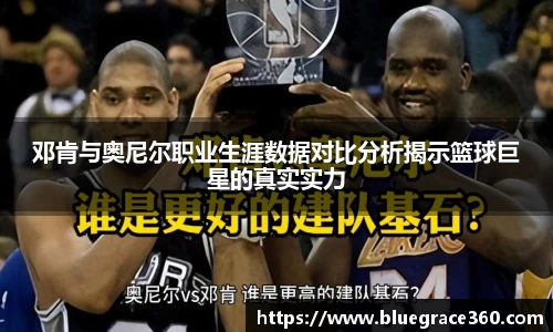 邓肯与奥尼尔职业生涯数据对比分析揭示篮球巨星的真实实力
